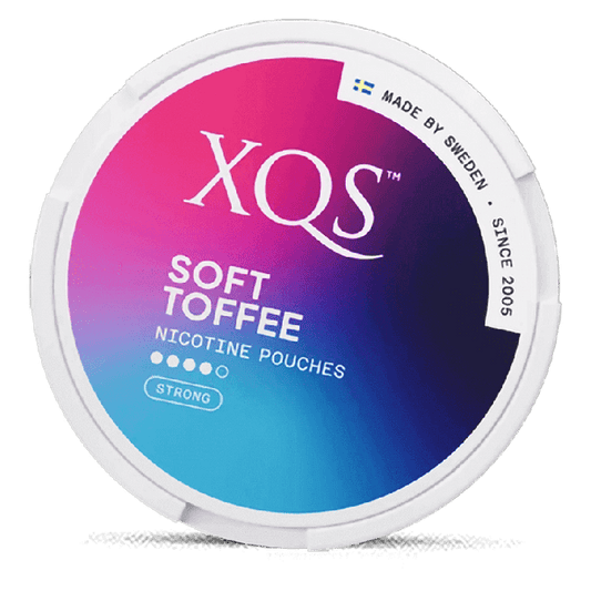 XQS Soft Toffee Nicotine Pouches – Wholesale & Bulk Supply