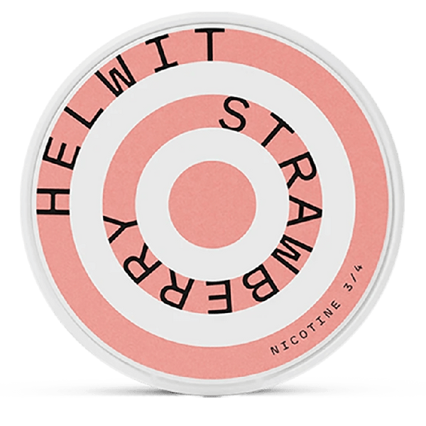 Helwit Strawberry 4.5 mg Nicotine Pouches – Wholesale & Bulk Supply