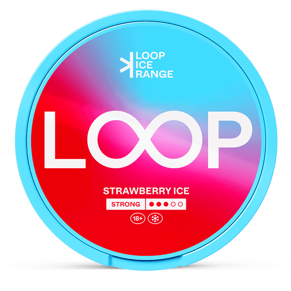 LOOP Strawberry Ice 9.4mg Nicotine Pouches – Wholesale & Bulk Supply