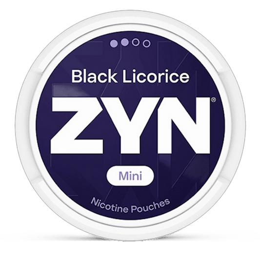 ZYN Black Licorice Mini Nicotine Pouches – Wholesale & Bulk Supply