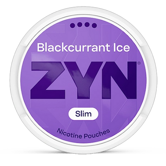 ZYN Blackcurrant Ice Slim Nicotine Pouches – Wholesale & Bulk Supply