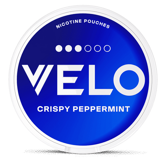 VELO Crispy Peppermint Mini Nicotine Pouches – Wholesale & Bulk Supply
