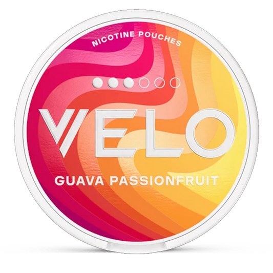 VELO Guava Passionfruit Nicotine Pouches – Wholesale & Bulk Supply