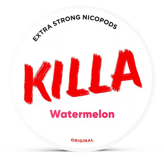 Killa Watermelon 16mg Nicotine Pouches – Wholesale & Bulk Supply